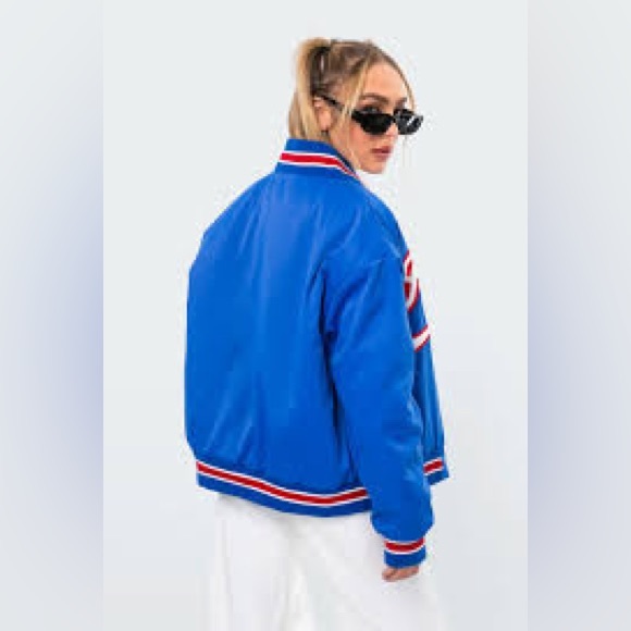 Team Reckless Oversized Baseball Jacket - Picture 3 of 6